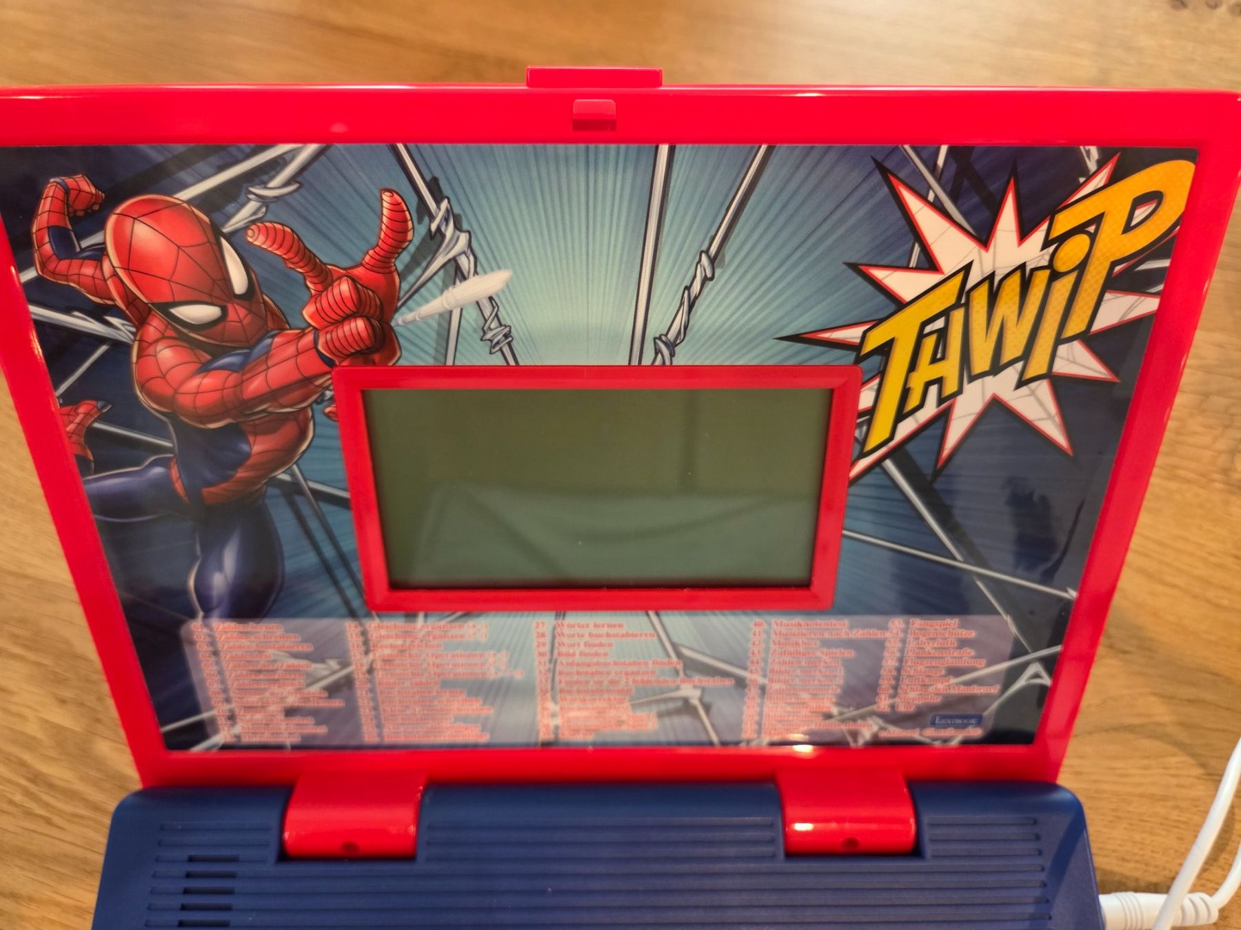 Giochi: Lexibook Lerncomputer Spider-Man Lernlaptop EN/DE, deutsch – Nuovo (secondo la descrizione) da Heinrichswil venduto da frankie19860 4