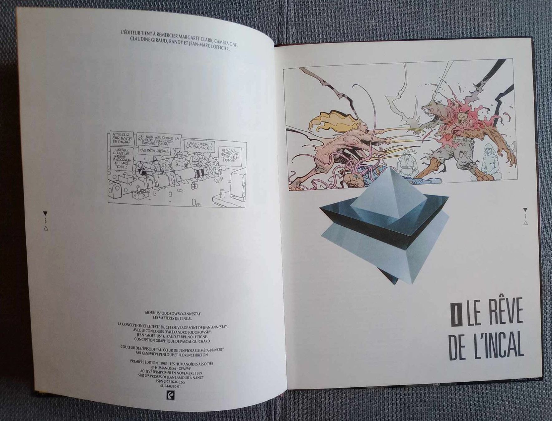 Comics: MOEBIUS / Les Mystères de l'Incal - HS EO 1989 – Gebraucht aus Le Locle von PereiraHugo 9