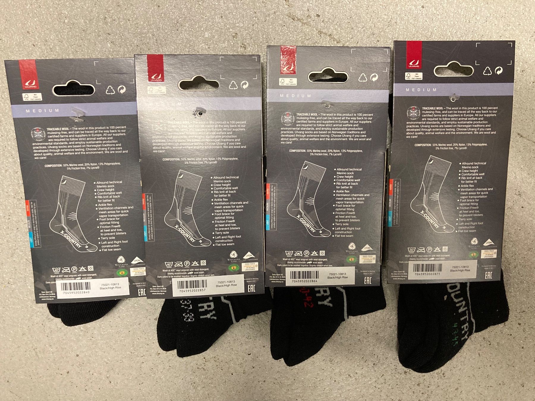 Socken: Socken Merino Langlauf – Neu und originalverpackt aus Egnach von Rechi8 1