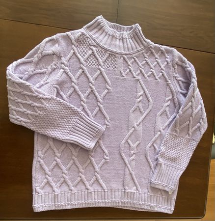 Monari Strickpullover Lila Gr.44 - Neuwertig