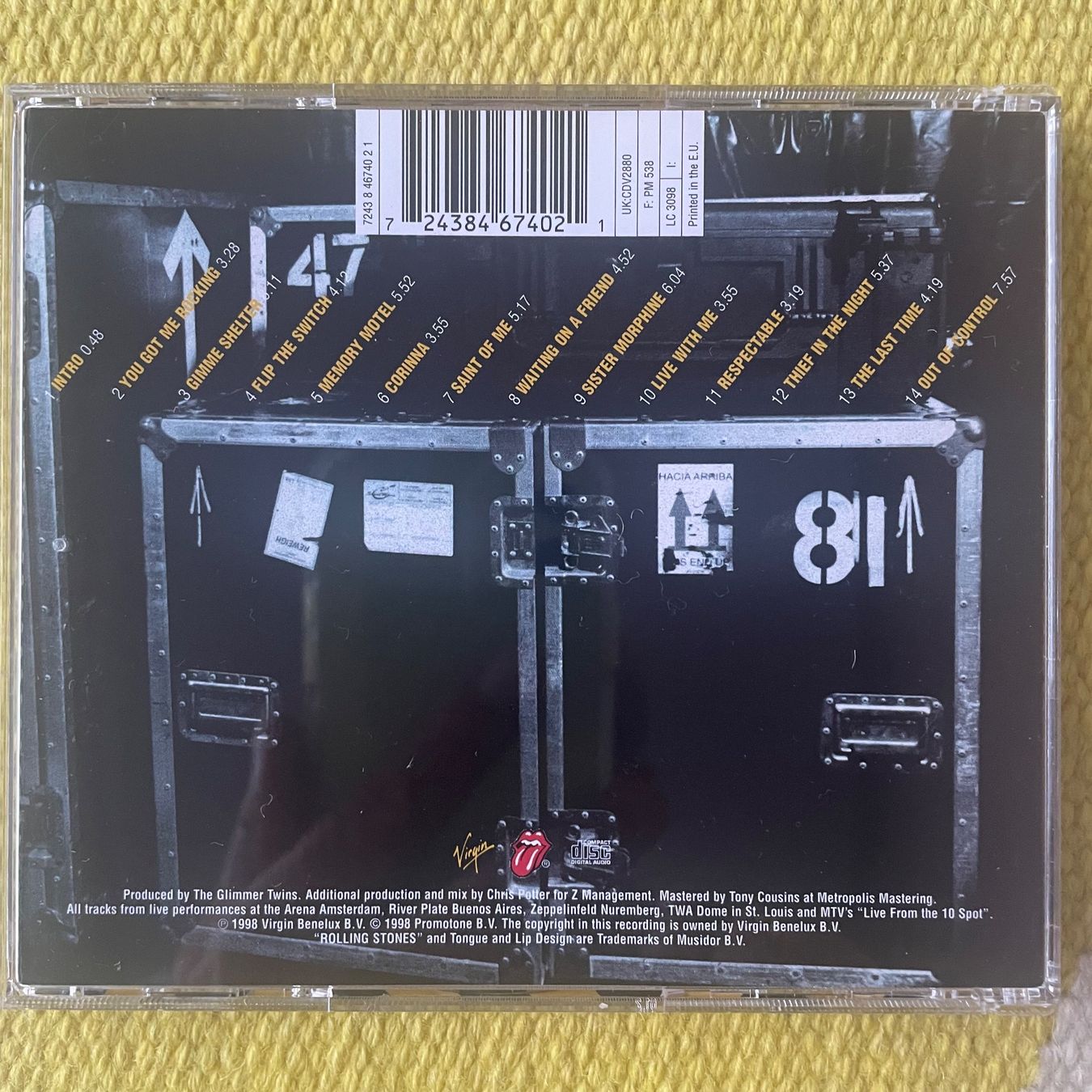 CD: ROLLING STONES-NO SECURITY – Usato da Rorschacherberg venduto da CD-Roli 2