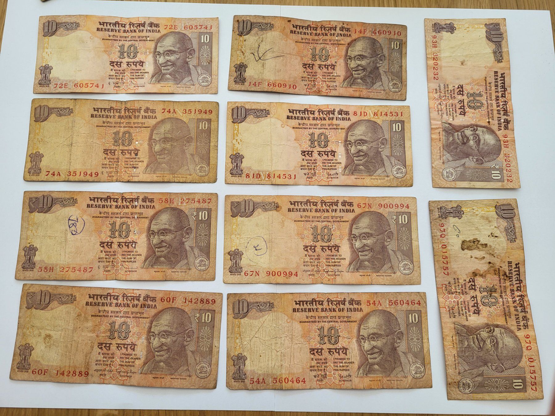 Banconote: Banknoten aus Indien – Usato da Pravidondaz venduto da LVtik 4