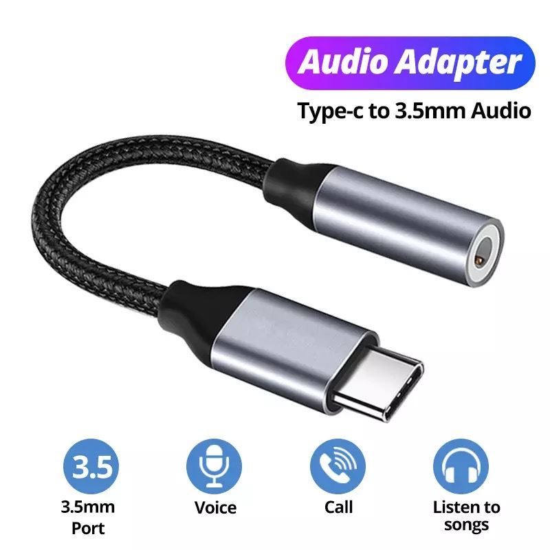 Cuffie: USB Type-C 3.5mm Kopfhörer Audio Adapter – Nuovo e nell'imballaggio originale da Zürich venduto da shop-247