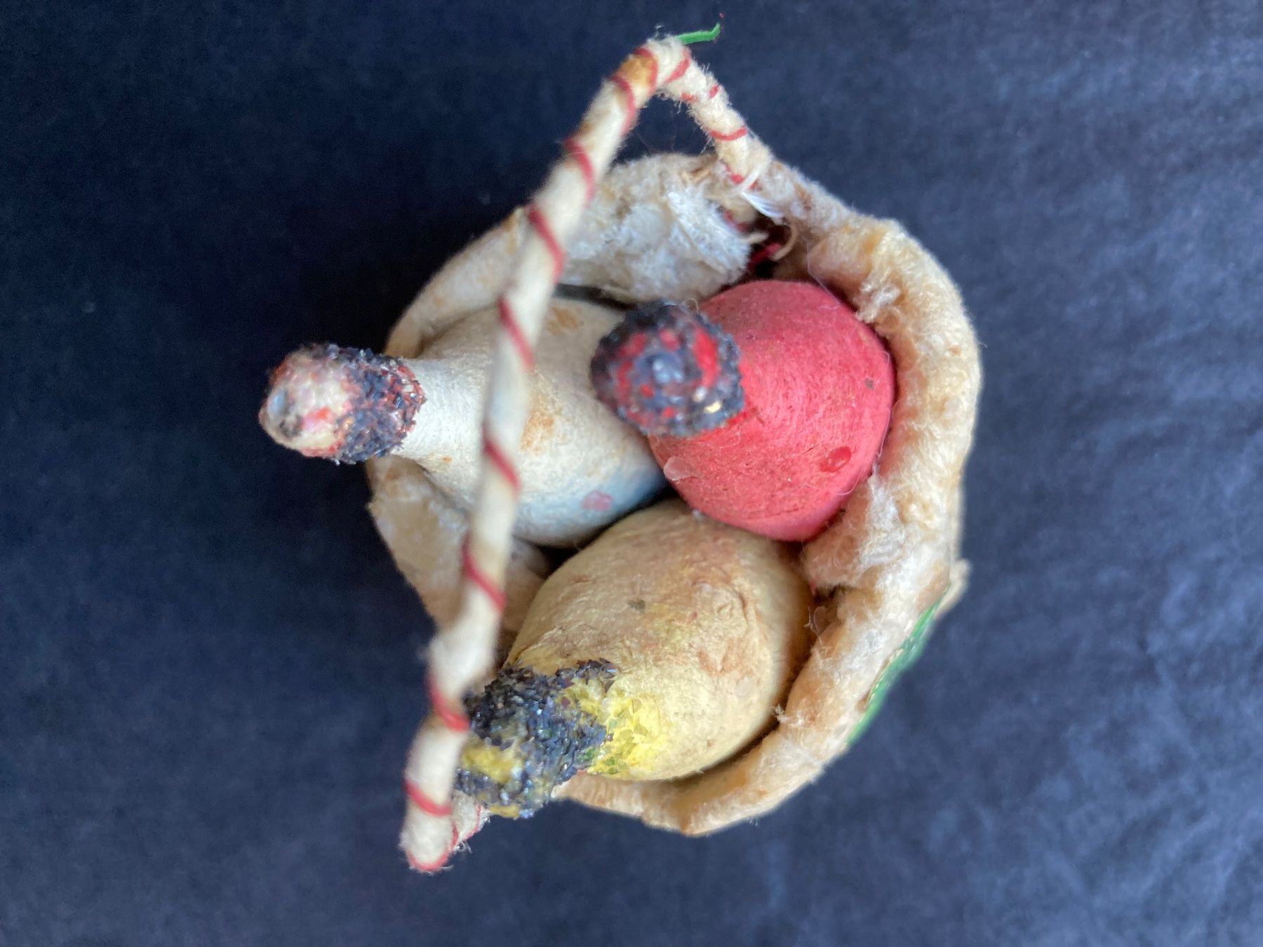 Alle Dekorationen: Alter Weihnachtsschmuck Watte Korb – Gebraucht aus Hofstetten SO von zimtschnitte17 2