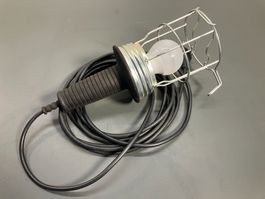LED Gummi-Handlampe m. Schutzkorb ca. 30cm L, 11cm Ø ab 1.-
