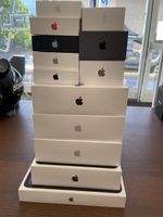 iPad, iPhone leere Box zum teil mit Bedienungsanleitung
