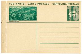 1934 Bildpostkarte Nr. 133y-008 mit Bild BEATENBERG *