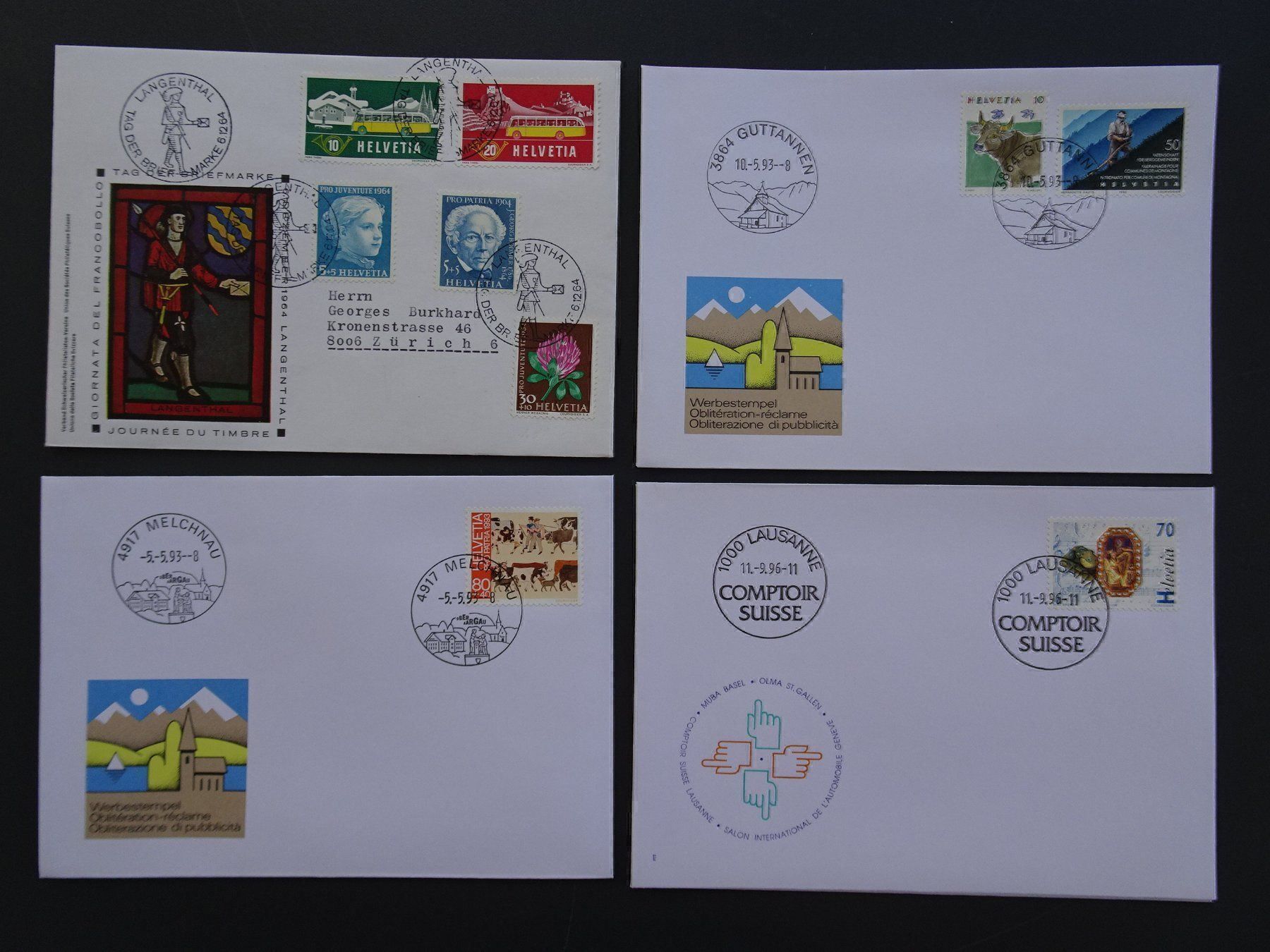Alle Briefmarken: 1993 – Neu (gemäss Beschreibung) aus Aadorf von Chnorli-Furz