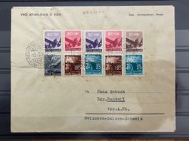 Brief Merano nach Hundwil, 1945