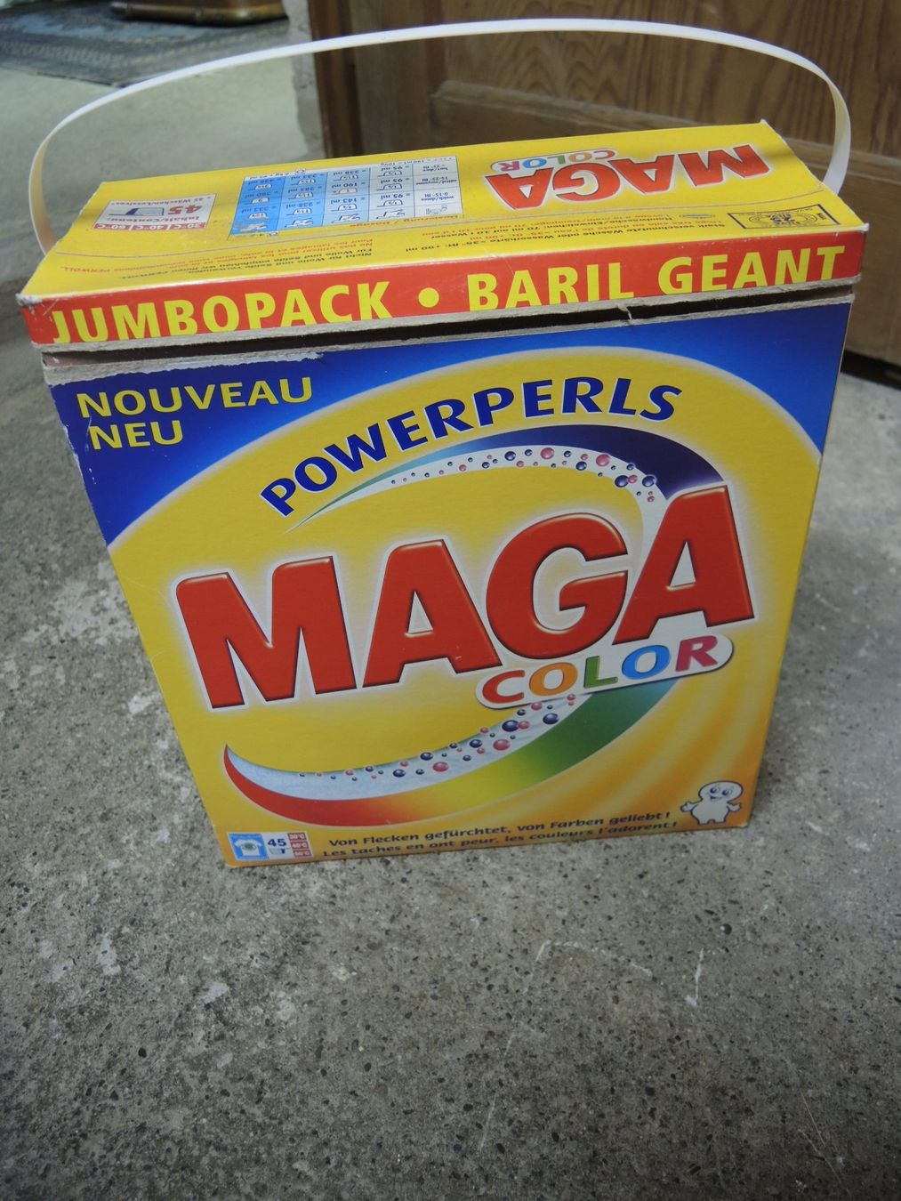 Prodotti di pulizia: MAGA Color  Waschmittel Pack leer – Usato da Rorschach venduto da maeck8 1