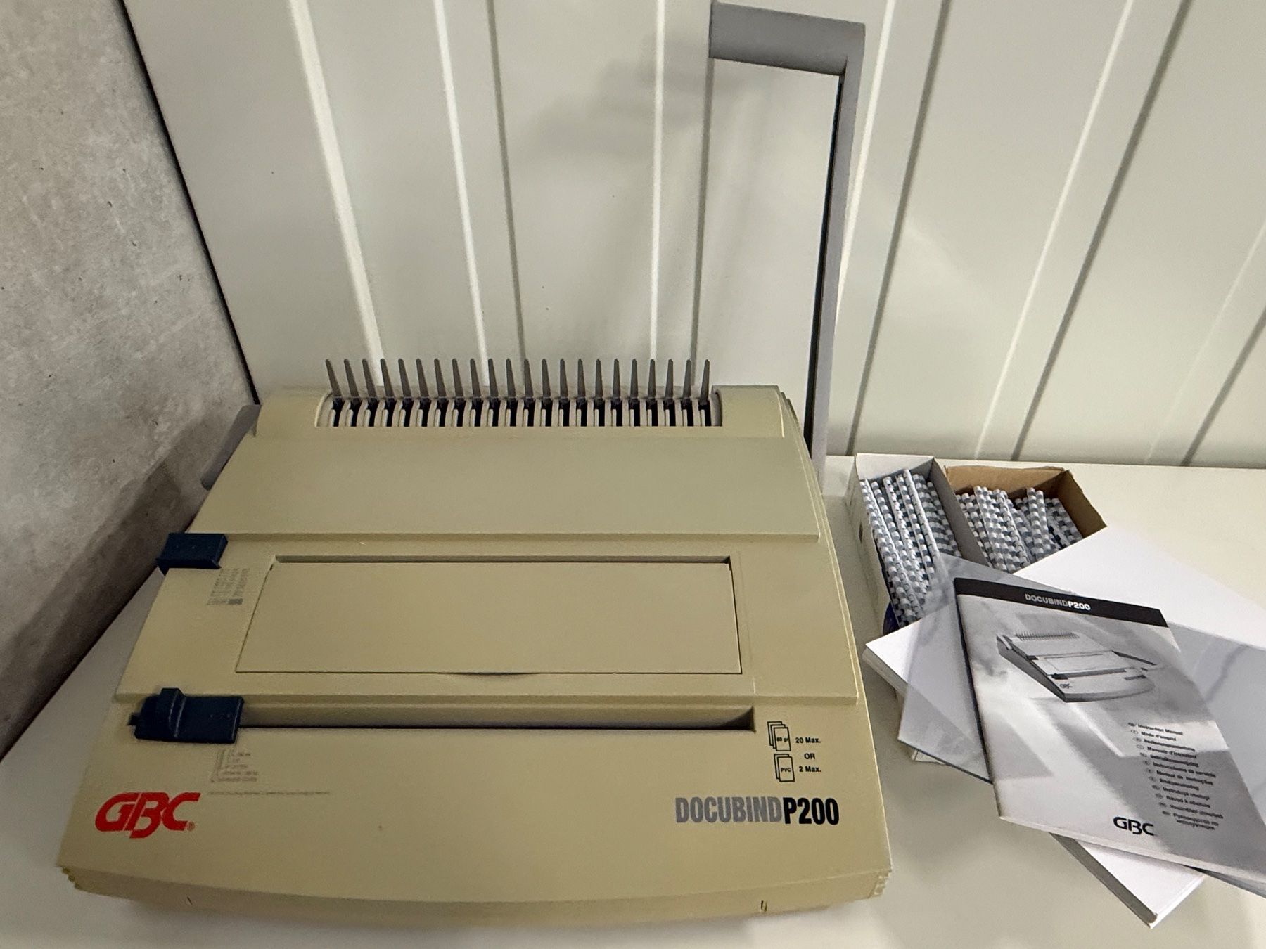 Macchine rilegatrici: Bindemaschine GBC Docubind P200 – Usato da Wolfwil venduto da jom_qs56 1