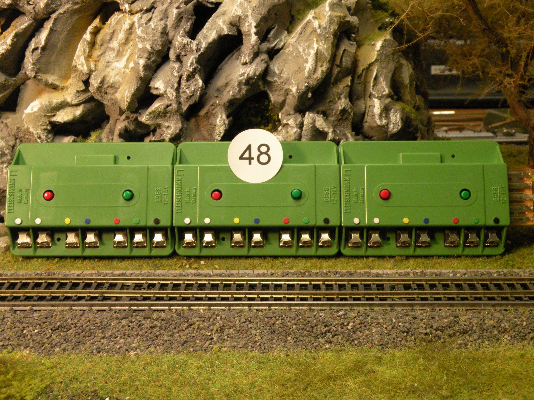 Fleischmann Modellini di ferrovie: Fleischmann Startset Blocksteuerung – Nuovo e nell'imballaggio originale da Steffisburg venduto da loki36