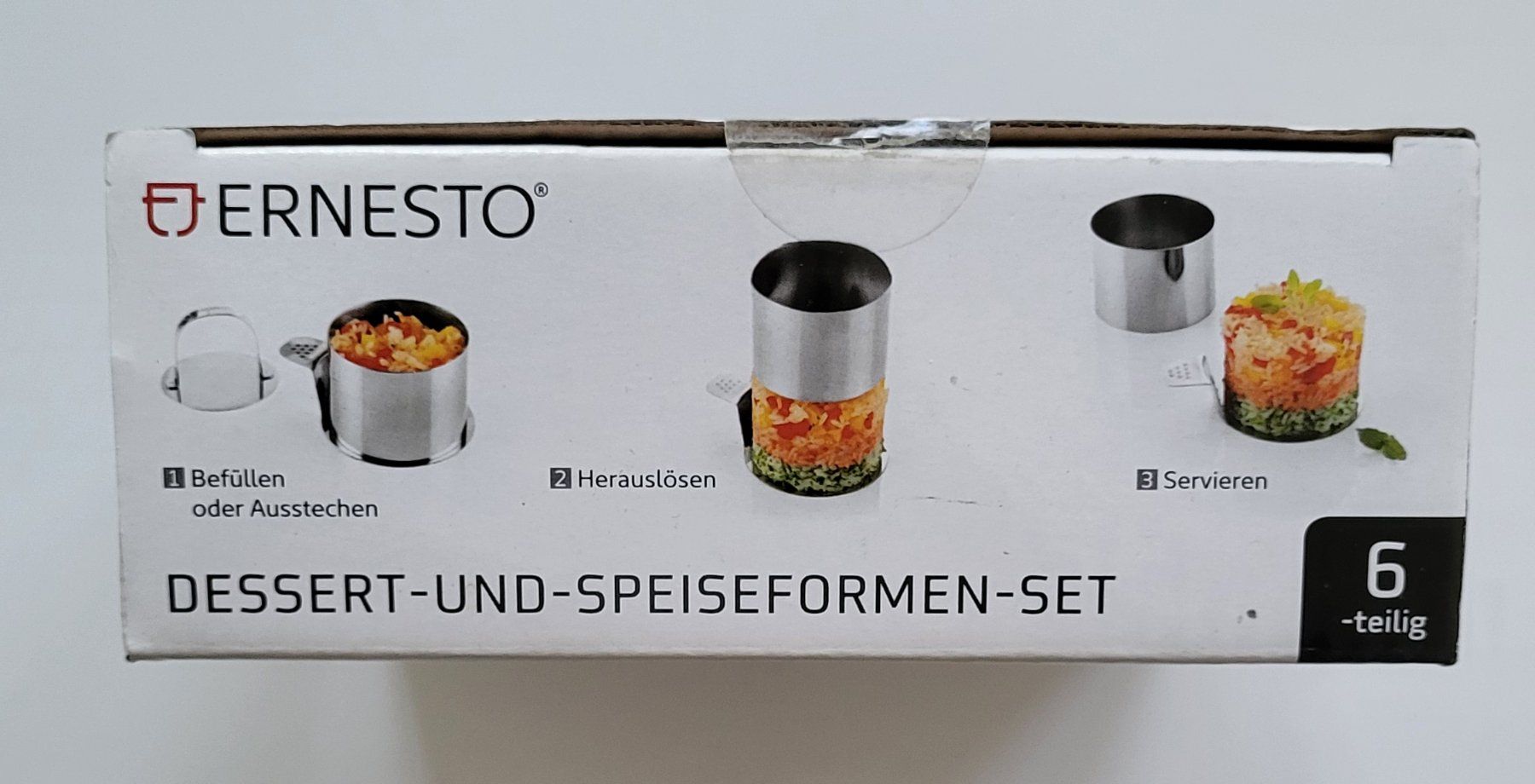 Teglie da forno: Dessert und Speiseformen-Set 6-Teilig – Nuovo e nell'imballaggio originale da Fehraltorf venduto da Gizma 3