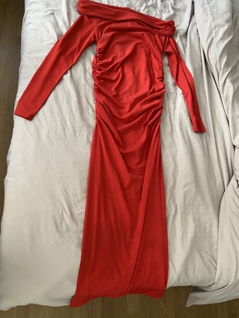 H&M Mama Maxi Dress, Size Small, Fall Fashion Staple