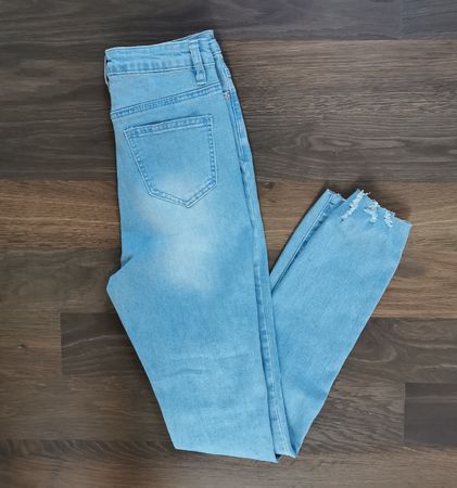 Missguided Skinny Jeans High Waist Gr. 34