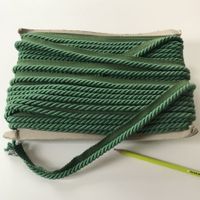 2 Meter Soutacheband grün Homedeko Kissen Vorhang Polster