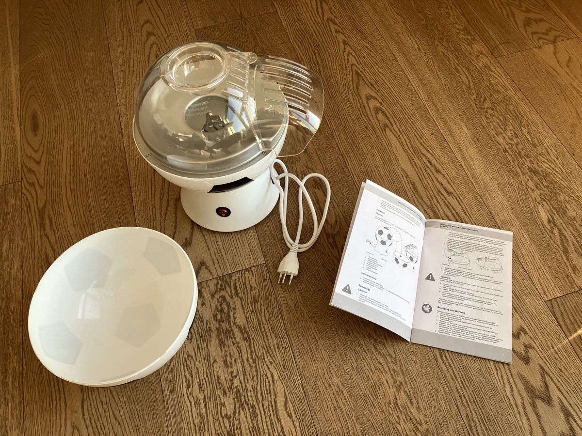 Elettrodomestici da cucina: Popcorn-Maschine Fussball – Usato da Cham venduto da Liliane78 1