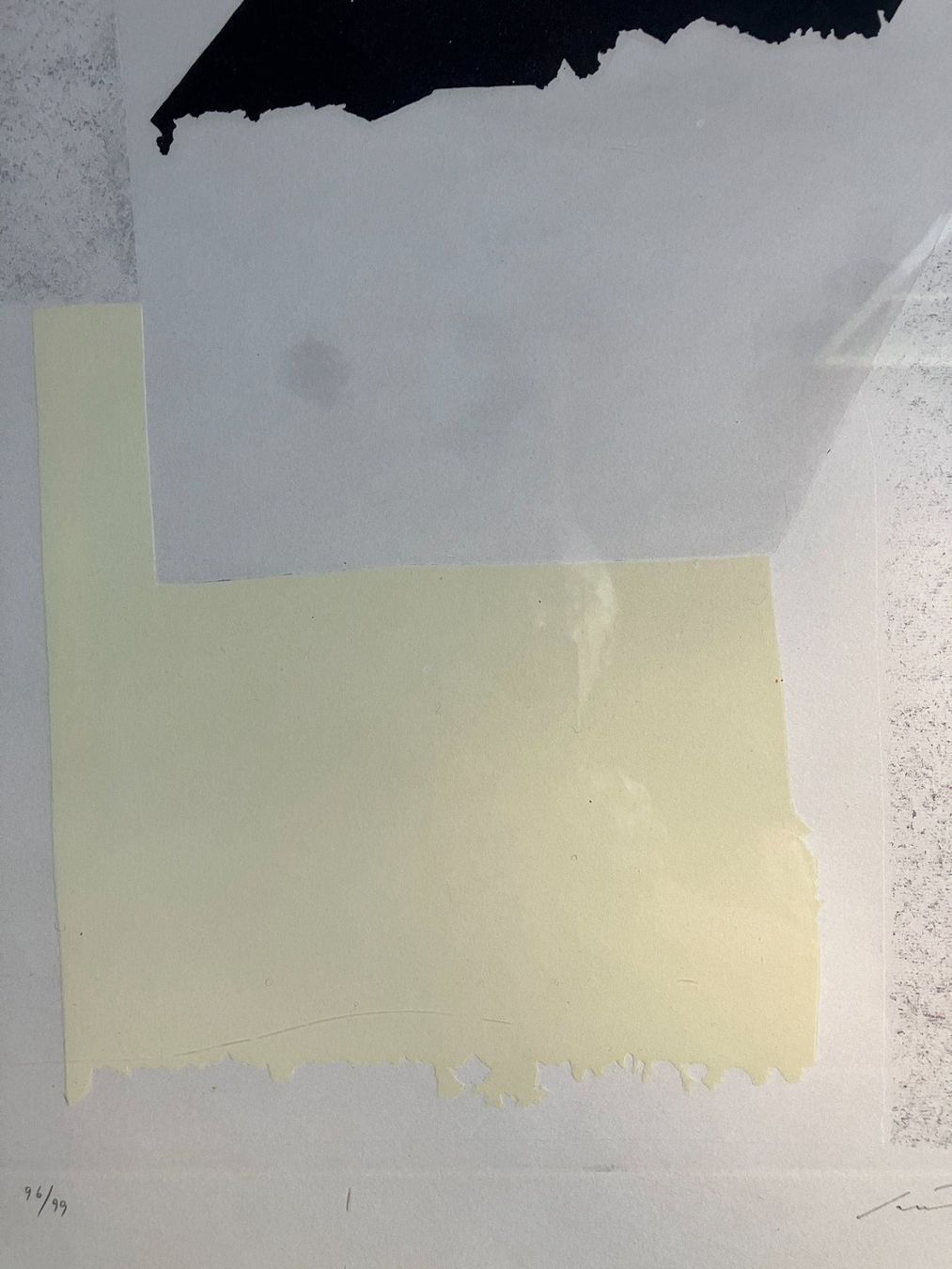 Grafica & Litografie: Giuseppe Santomaso, grosse Litho – Usato da Männedorf venduto da Amleto3 5