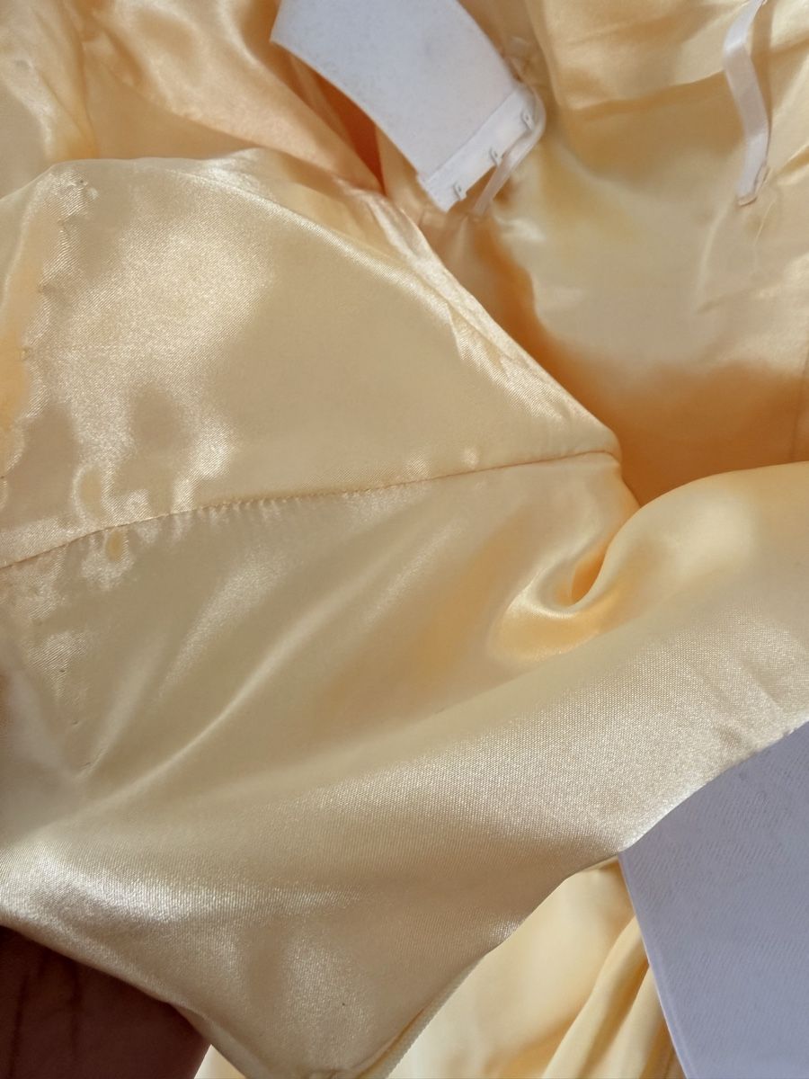 Vestiti: Sommerliches, elegantes, gelbes Abendkleid – Nuovo (secondo la descrizione) da Nussbaumen AG venduto da nad_lq9s 5