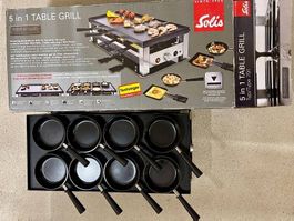 Tischgrill - 5 in 1 - SOLIS für 8 Personen