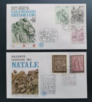 Vatikan Briefmarken 2 schöne FDC 1982