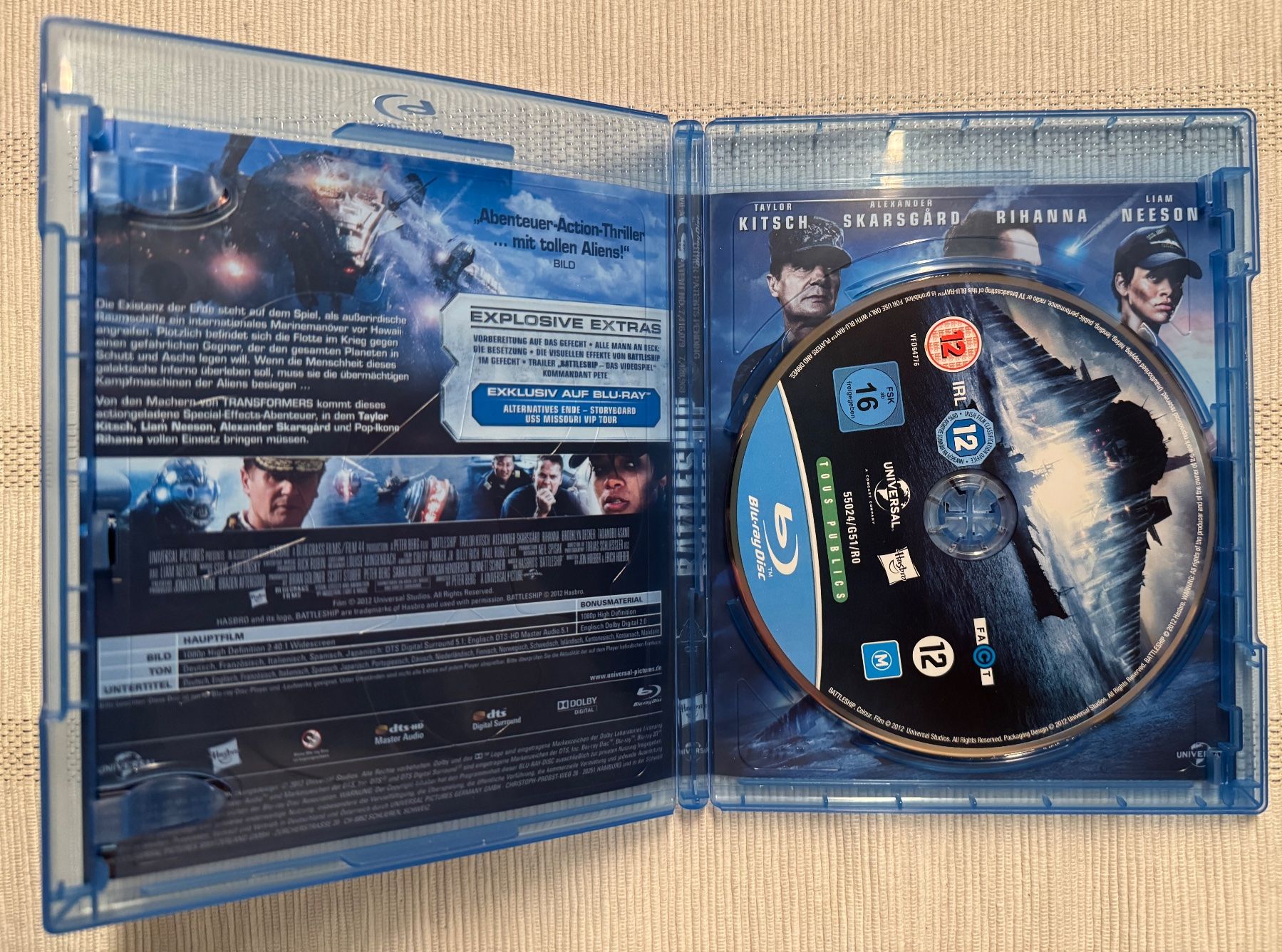 Tutti i DVDs: Battleship - Blu-Ray + Digital Copy – Usato da Arbon venduto da drs64 2