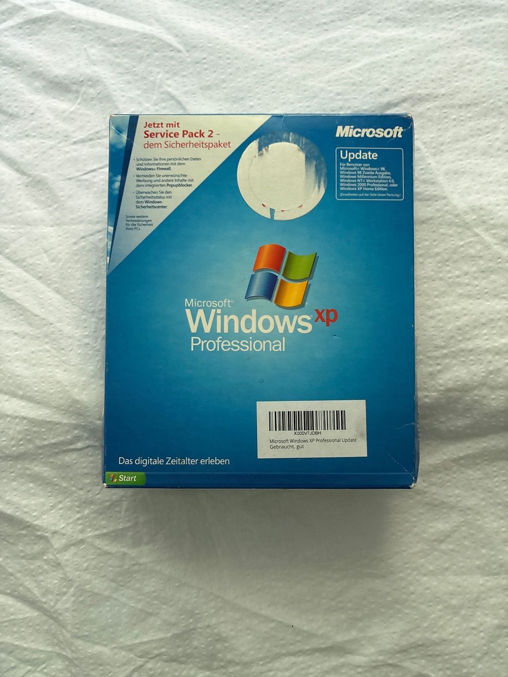 Microsoft Software: Microsoft Windows XP Professional Version 2002 OVP – Gebraucht aus Dietikon von Lidija0