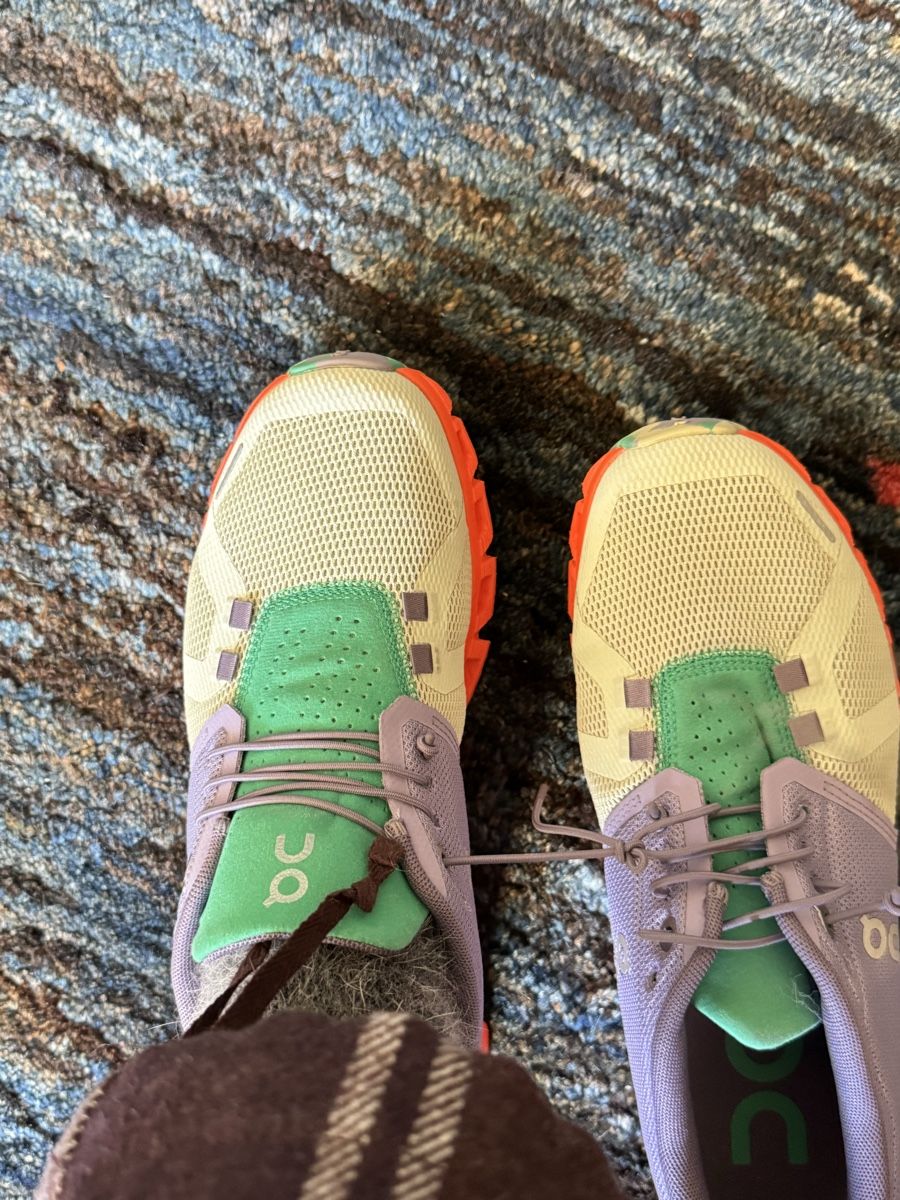 On Damenschuhe: On Cloud Running Shoes - Lavender/Orange - Size 38,5 – Neu (gemäss Beschreibung) aus Dietikon von dom_pvq5 4