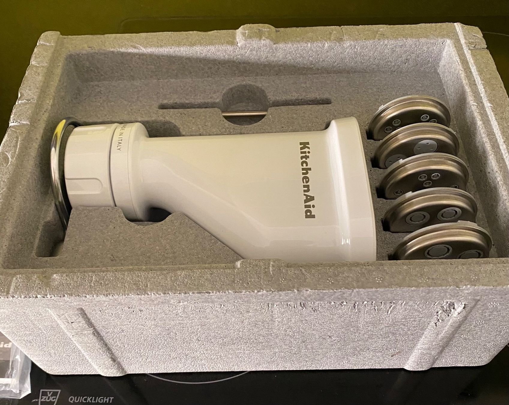 Kitchenaid Elettrodomestici da cucina: KitchenAid/ Kotchenaid Nudeln /Pasta mit 6 Einsätze – Usato da Bern venduto da Mimmo00