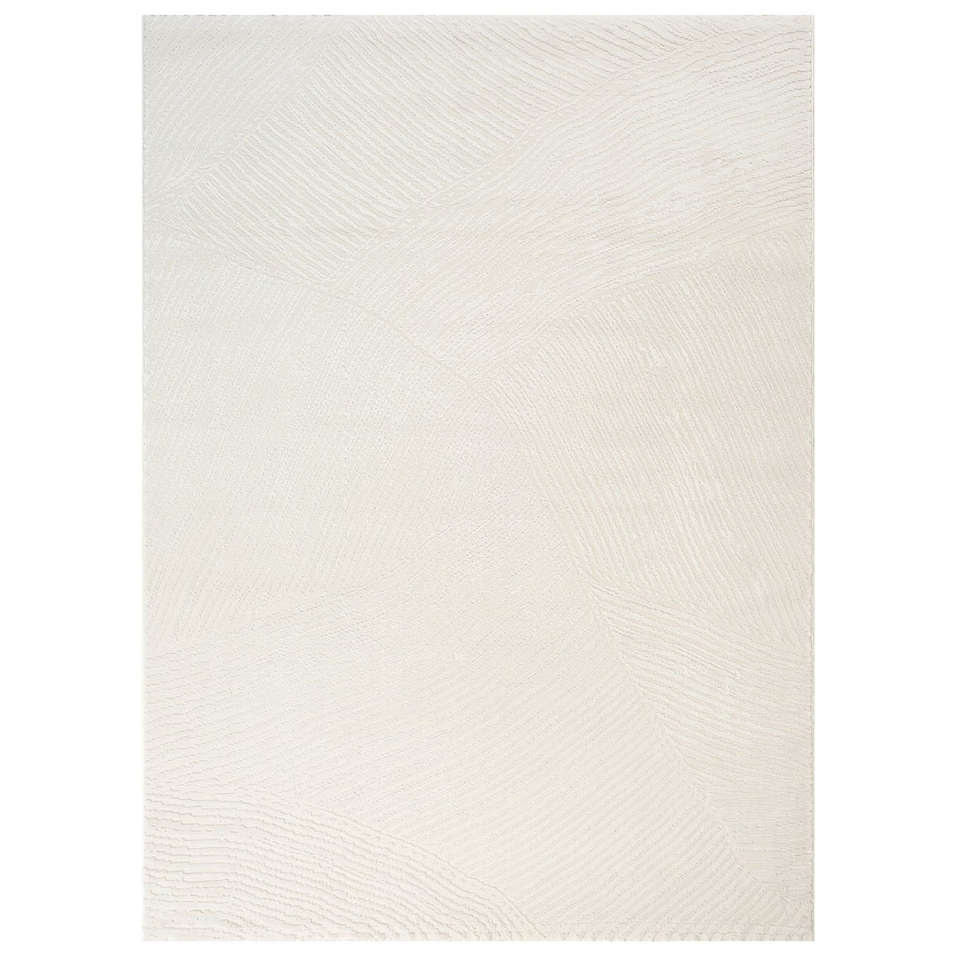 Tappeti: Moderner Teppich, abstraktes Muster, weiss, 160x220cm – Nuovo e nell'imballaggio originale da Reinach AG venduto da carpethouse 1