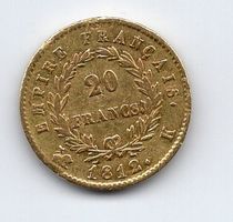 (1049) Frankreich, 20 Francs 1812, rar, top