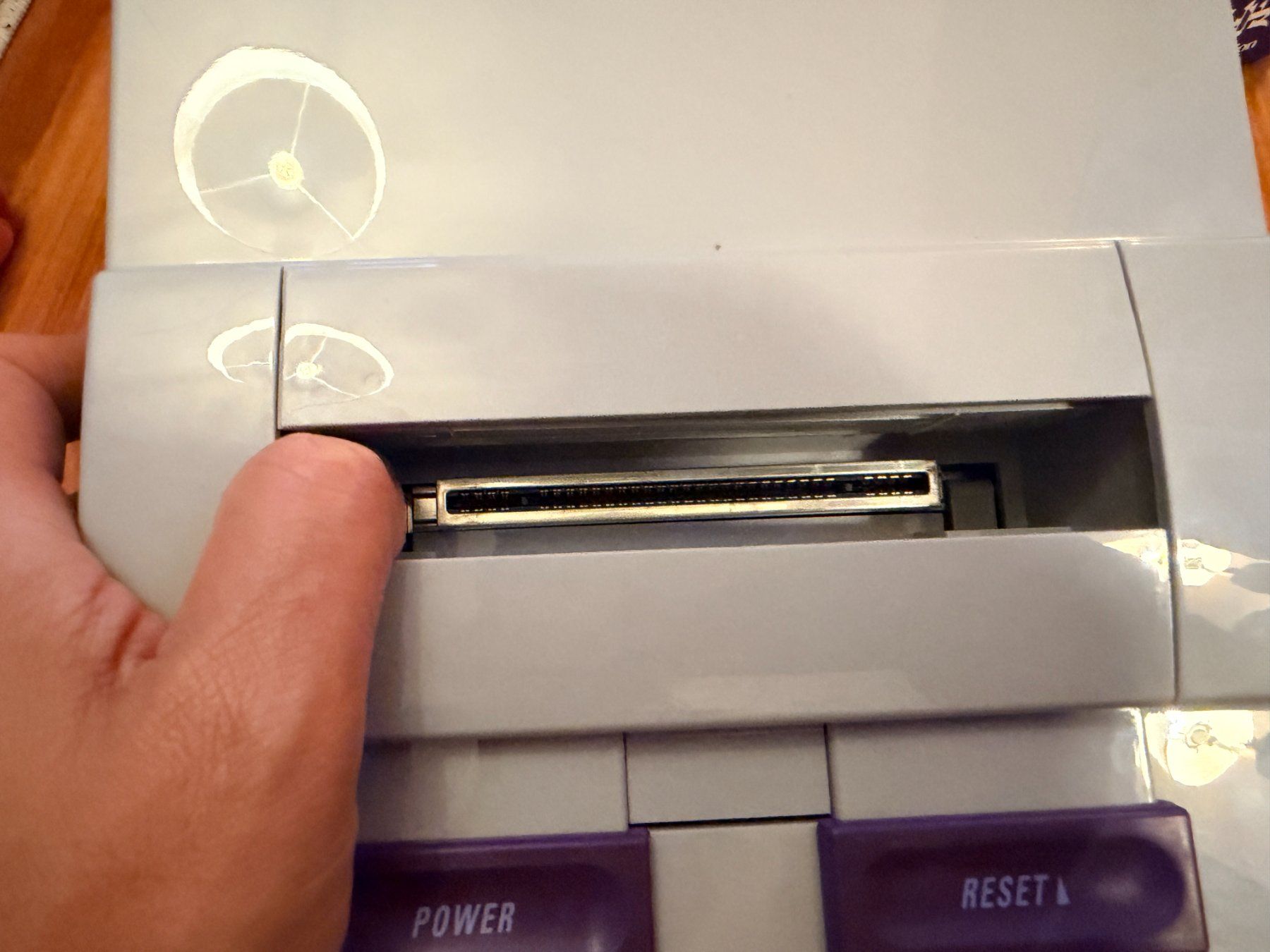 Nintendo Console: Super Nintendo SNES US + 1 manette et câbles – Usato da Bellevue venduto da LarsUlrich01 6