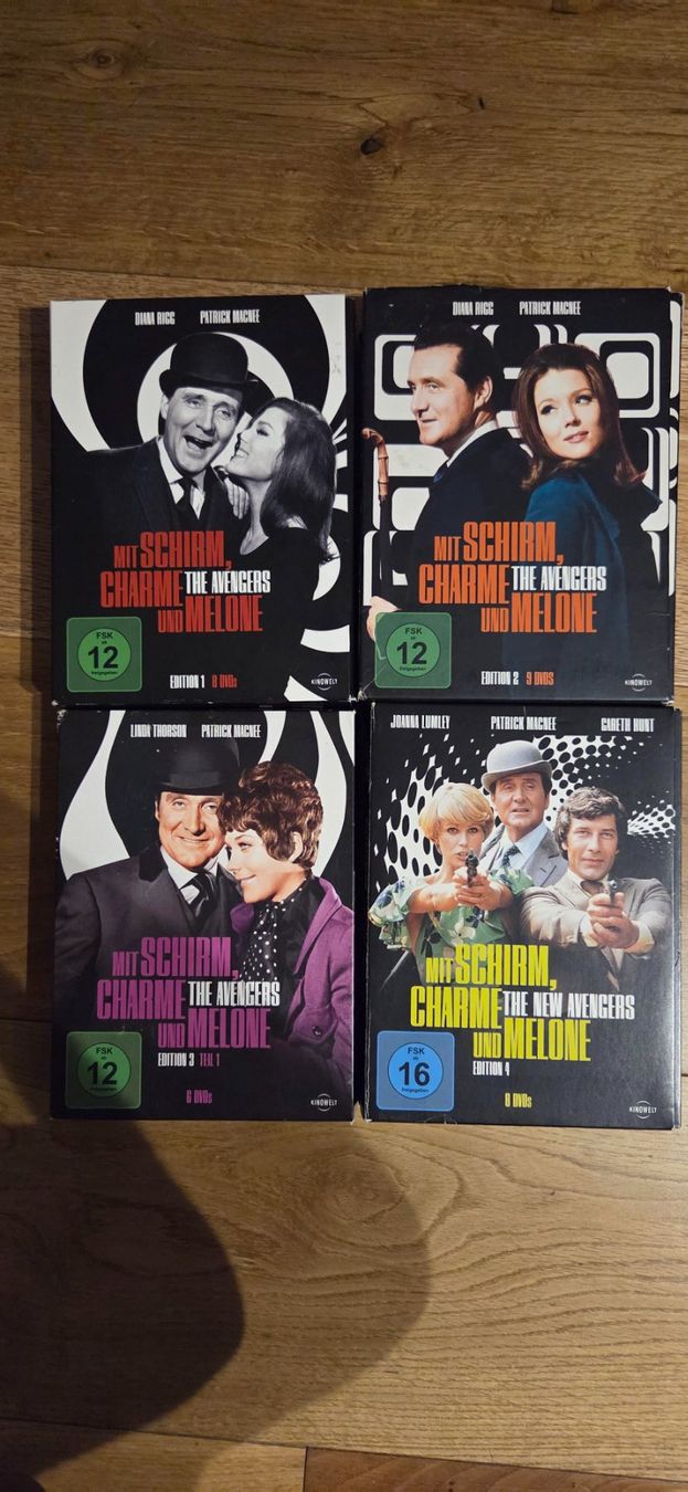 Alle DVDs: Mit Schirm, Charme und Melone DVD Box Set – Gebraucht aus Näfels von energie2925