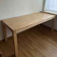 IKEA NORDBY Esstisch (Massivholz) mit 4 JOKKMOKK Stühlen