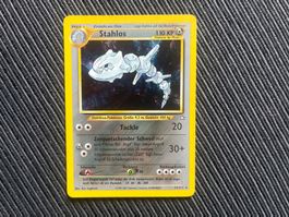 Pokemon Stahlos Holo Neo Genesis deutsch