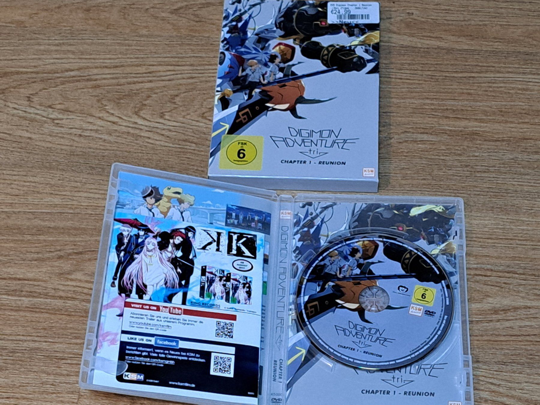 Tutti i DVDs: DVD Digimon Adventure Chapter 1 Reunion – Nuovo (secondo la descrizione) da Unterseen venduto da Kanica 7