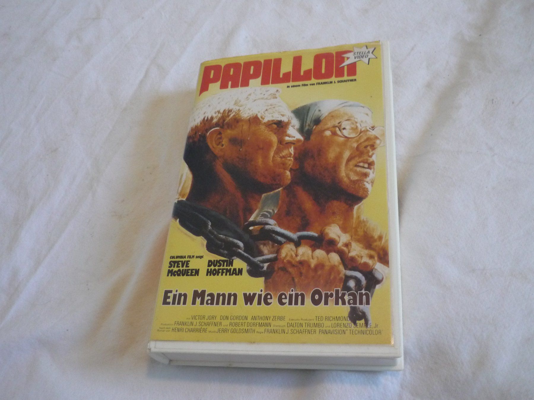 Tutti i VHS: VHS Videokassette - Papillon - Steve mc Queen - Hoffman – Usato da Beringen venduto da zzRegal