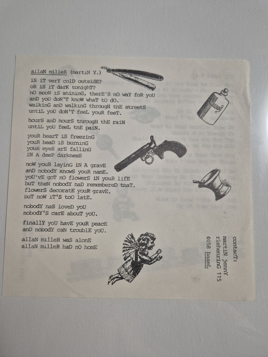 Schallplatten: Allan Miller - The Silence Cries - Single 7 , CH – Neu (gemäss Beschreibung) aus Uster von newwave0 3