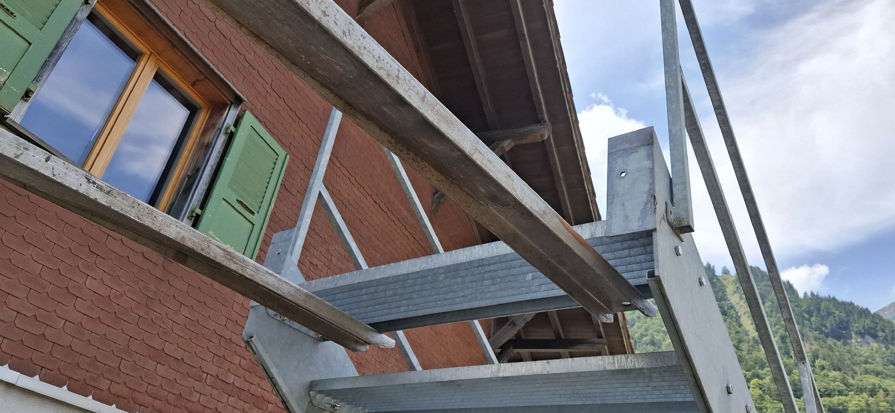 Scale: Treppe verzinkt mit Geländer – Usato da Reichenbach i. K. venduto da Wskorpion 5