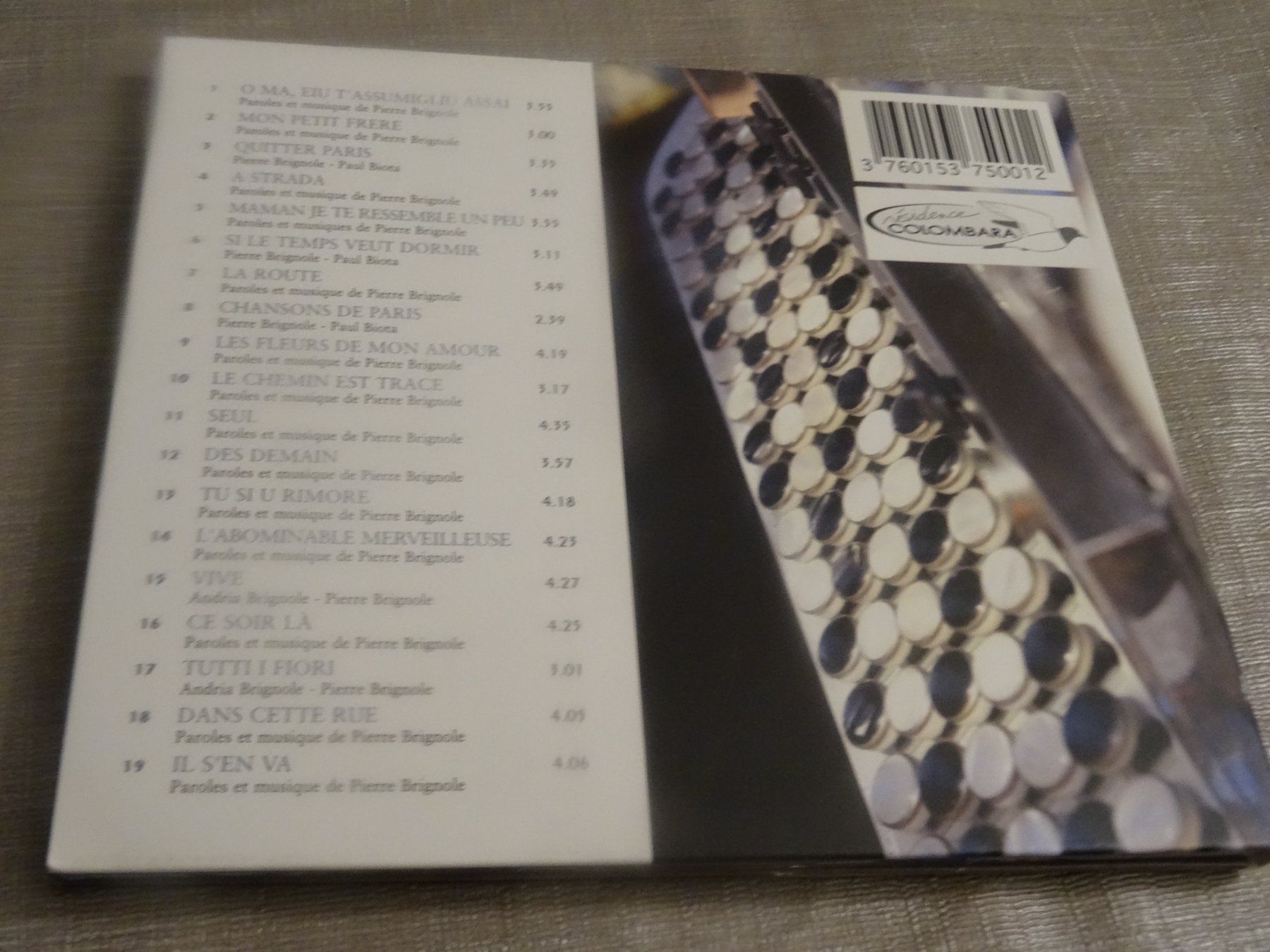 CDs: Pierre Brignole - Enthousiasme & Sensibilité CD – Gebraucht aus Olten von Disc-Ausverkauf 1