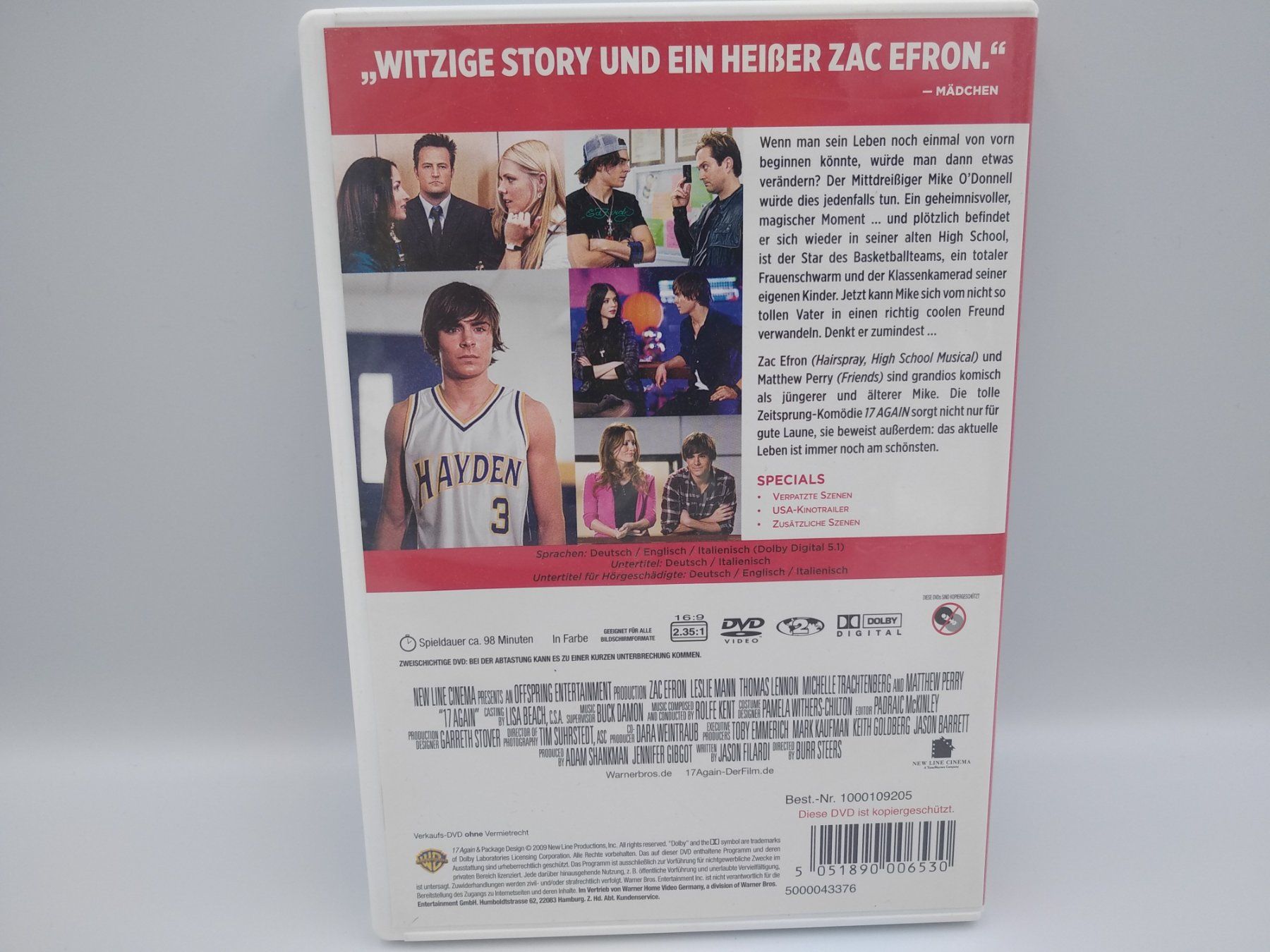 Alle DVDs: DVD 17 Again – Gebraucht aus Bäch SZ von Swissy46 1