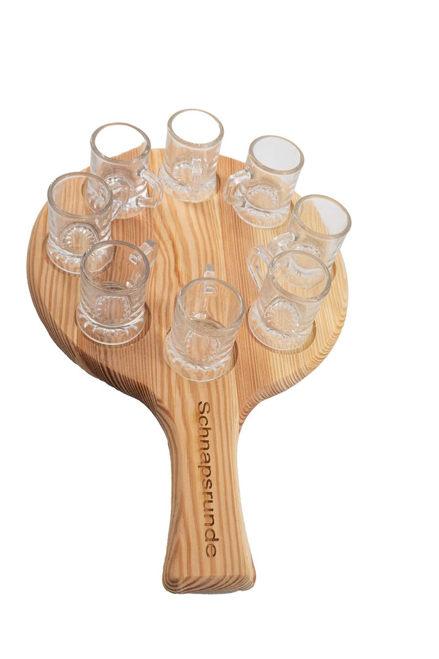 Piatti di portata: Servierbrett Schnapsrunde 8er – Nuovo e nell'imballaggio originale da Pfäffikon ZH venduto da justnatur 3