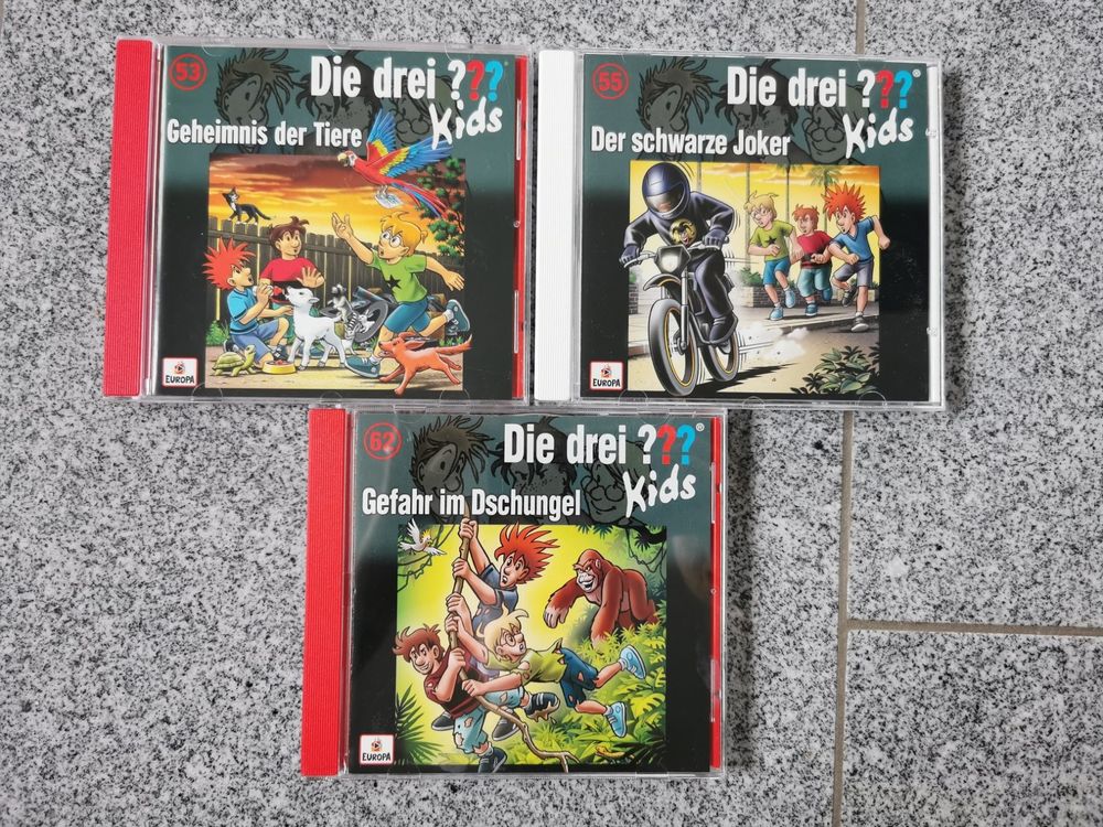 Die drei ??? Fragezeichen Kids Folgen zwischen 53 62 Kaufen auf Ricardo