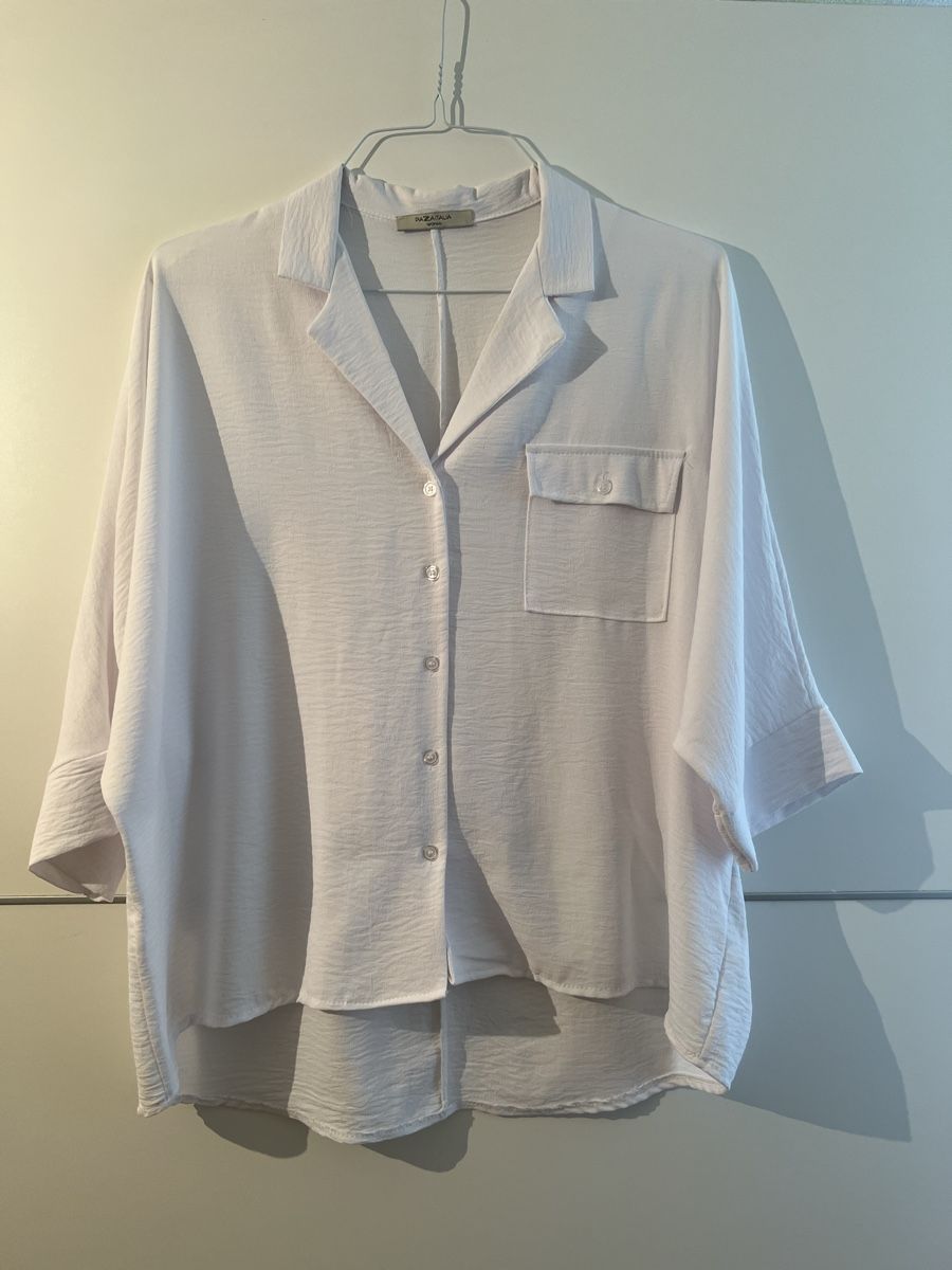 Camicette: Bluse weiss, Grösse M/L – Nuovo (secondo la descrizione) da Wangen b. Olten venduto da Molinker