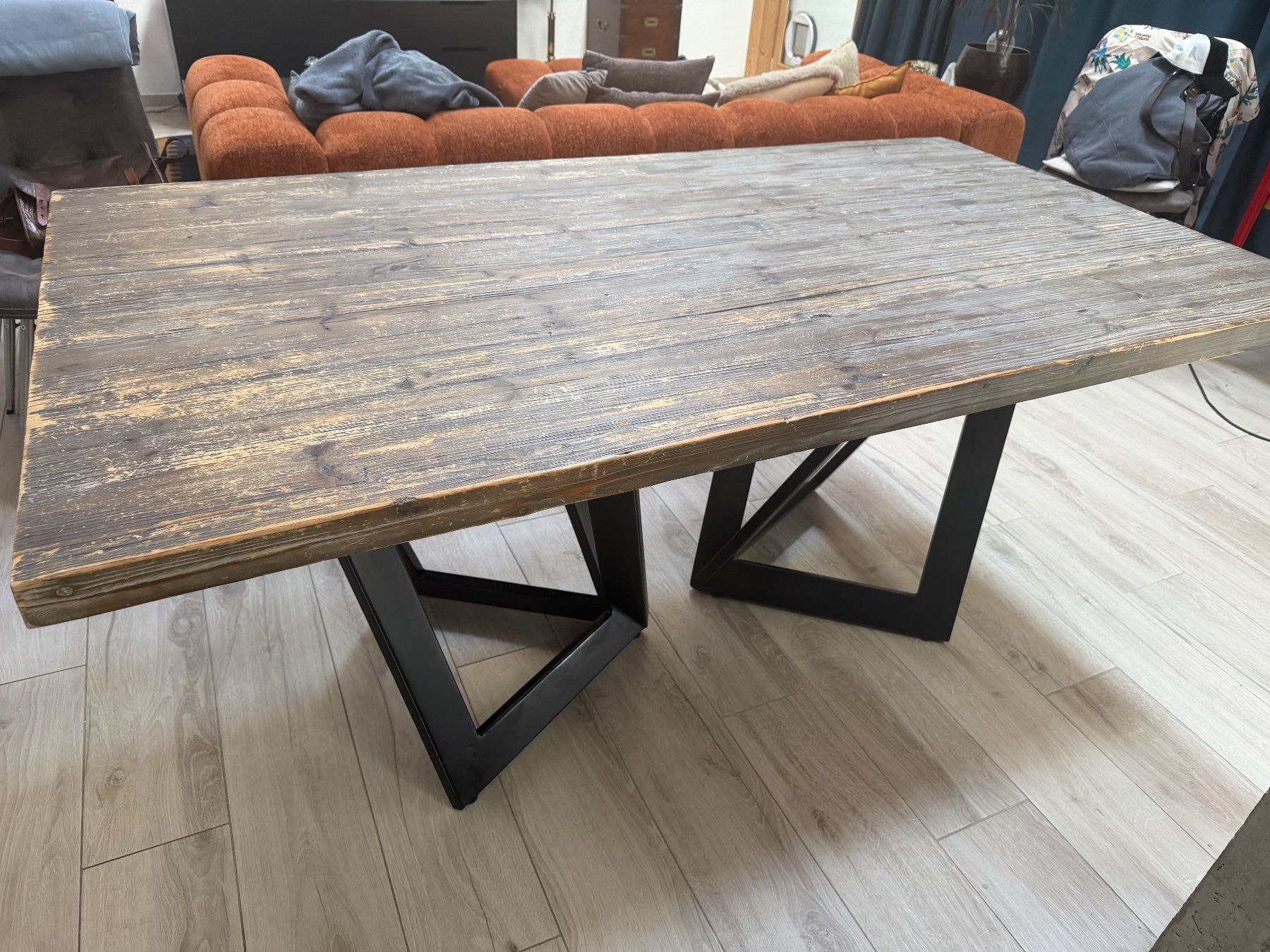 Tische: Table de salle à manger bois massif, style rustique – Gebraucht aus Gollion von stepmett11