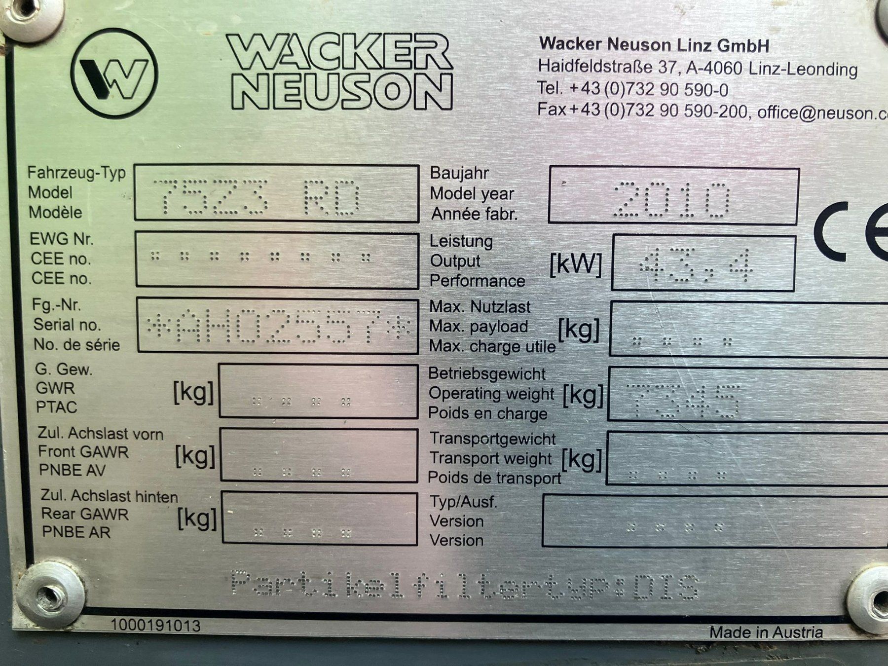 Wacker Neuson Bagger: Bagger Wacker Neuson 75Z3 – Gebraucht aus Ersigen von Forstfichte 5