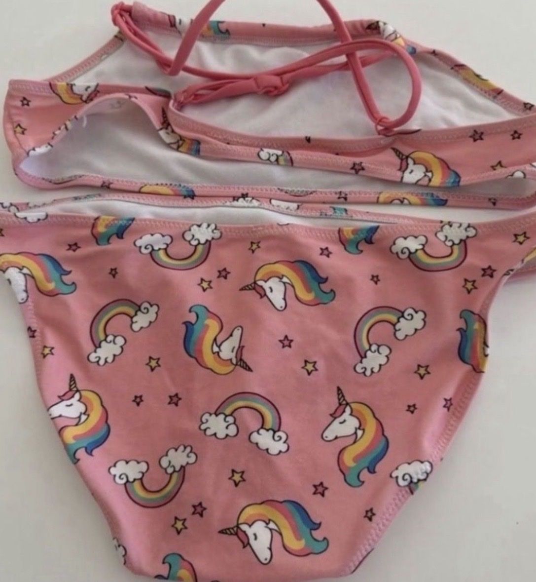 Costumi da bagno: Bikini rosa Einhorn Motiv Grösse 140  – Nuovo (secondo la descrizione) da Freidorf TG venduto da nad_fxh7 4