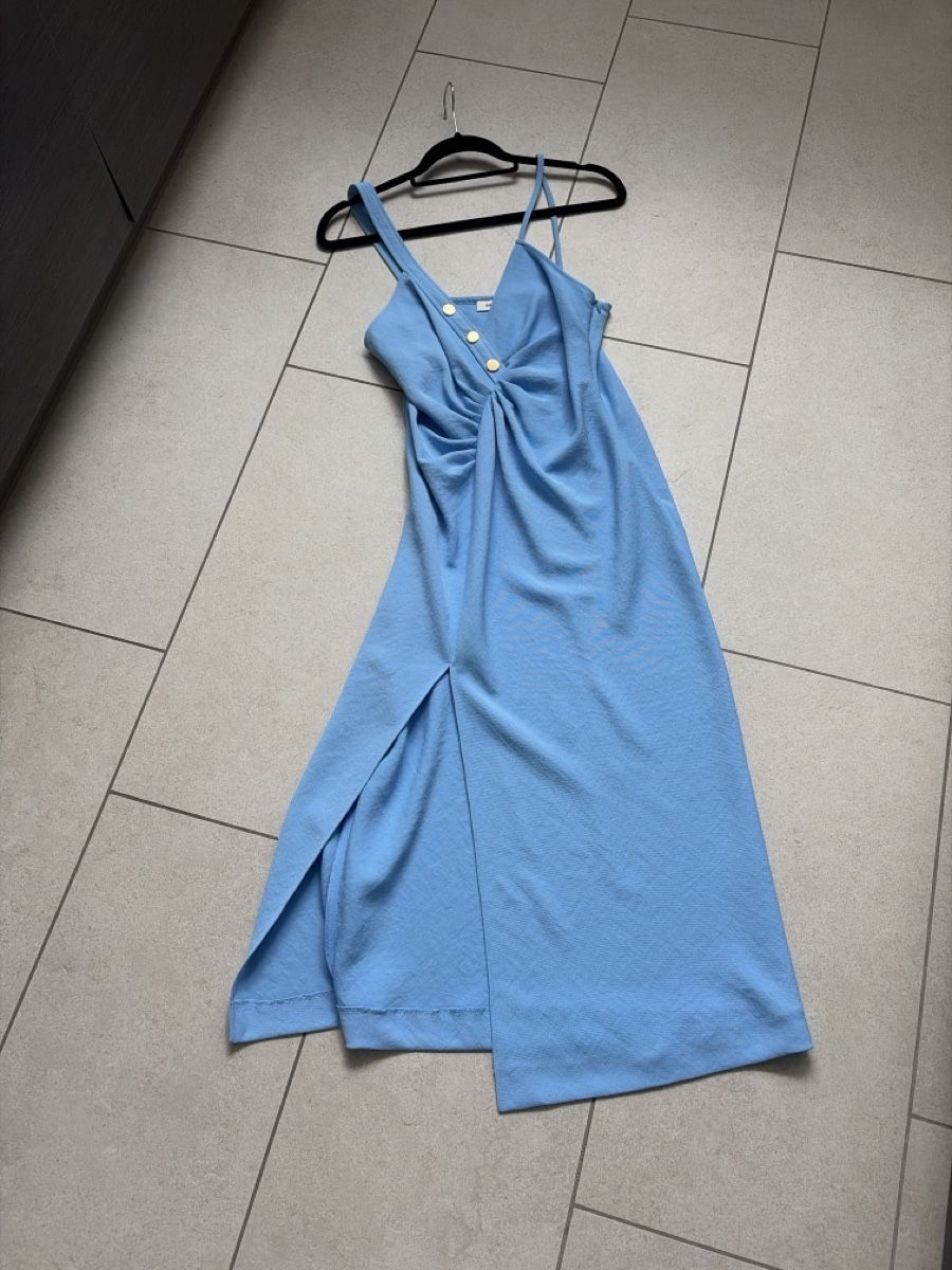 Sandro Vestiti: Sandro Sommerkleid Hellblau Grösse M-L – Nuovo (secondo la descrizione) da Wallisellen venduto da Lan_82sz 1