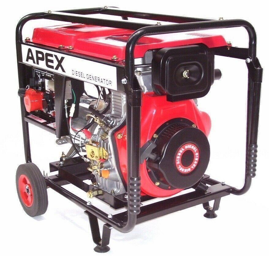 Stromgeneratoren: 06281 - E-Start Diesel Stromerzeuger 5500C 10PS 406ccm – Neu und originalverpackt aus Wallenwil von toesstal-vertrieb 6