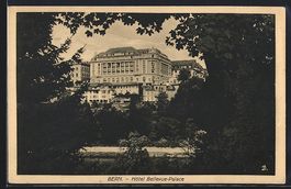 AK Bern, Hotel Bellevue-Palace, 1952